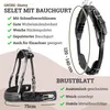 Esposita Einspännergeschirr "Anatomic" Schwarz Gr. Shetty Produktbild-Vorschau 3