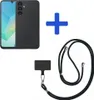 Coque pour téléphone Samsung Galaxy A16 avec cordon noir Voir les images du produit 2