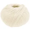 A ball of cream-colored yarn. Produktbild-Vorschau