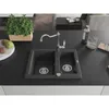 Mexen Carlos 1,5-Becken-Granitspüle mit Mischbatterie Produktbild-Vorschau 3