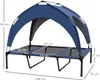 Hundebett Outdoor mit Sonnendach, Hundeliege erhöht mit Produktbild-Vorschau 5