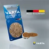 A blister pack of VARTA hearing aid batteries, size 312, with one battery shown outside the pack. Produktbild-Vorschau