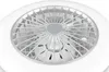 LED Deckenventilator STRALSUND Ø49cm Silber Fernbedienung Produktbild-Vorschau 20