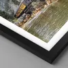 Gerahmtes Poster - Schwarzer Rahmen - Alt Lokomotive Berge Produktbild-Vorschau 2