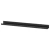 IKEA Bilderleiste schwarz Länge 115cm Wandregal Produktbild-Vorschau 1