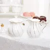 DUJUST Weißes Milch & Zucker Set, britisch gestaltet mit Produktbild-Vorschau 1