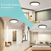 Collage of different room settings showcasing a ceiling light. Produktbild-Vorschau