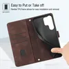 Hülle für Samsung Galaxy S25 Ultra Prägung Flip Leder Produktbild-Vorschau 5