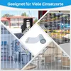 (7ks 91*203cm) PVC pásová záclona, průhledná lamelová Náhled obrázku produktu 10