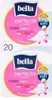 The image shows two packages of Bella Perfecta Ultra Rose sanitary pads. Produktbild-Vorschau