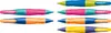 Multiple colored pens arranged in two columns against a white background. Anteprima dell’immagine prodotto