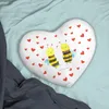 Mr. & Mrs. Panda Dekokissen Biene Verliebt - Weiß - Produktbild-Vorschau 3