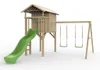 Stelzenhaus Tree Hut KDI inkl. Doppelschaukel und Rutsche Produktbild-Vorschau 5
