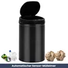 DELUKE® Sensor Mülleimer Küche 30L Schwarz - Automatik Produktbild-Vorschau 2