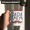 Trendation - Papa Tasse Geschenk Schnurrbart Geschenkidee Produktbild-Vorschau 4