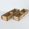 Box Rygge recyceltes Holz hellbraun H.9 cm  L,58 cm Produktbild-Vorschau 3
