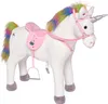 Pink Papaya Stehpferd zum draufsitzen | 75cm Spielpferd zum Produktbild-Vorschau 1