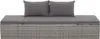 vidaXL Gartenbett Grau 195×60 cm Poly Rattan Produktbild-Vorschau 3