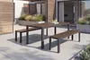 riess-ambiente Moderne Gartenbank DESIGNO 180cm dunkelbraun Produktbild-Vorschau 12