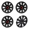 15" Zoll Radkappe Schwarz Rot Radzierblende Radblende für Produktbild-Vorschau 2