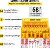 SucceBuy 58-częściowy zestaw lockout tagout, narzędzia LOTO Podgląd zdjęcia produktu 3