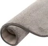 Hochflor Luxus Velours Teppich Touch Taupe Rund, Größe:240 Produktbild-Vorschau 4