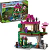 A LEGO Minecraft building set box and the assembled product. Náhled obrázku produktu