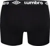 Umbro Bokserki Męskie 4 Sztuki Bm560 Czarne Bawełniane Podgląd zdjęcia produktu 4