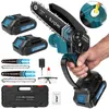 6+8 Zoll Akku-Kettensäge,Bürstenloser Motor Baumsäge, 2in1 Produktbild-Vorschau 1