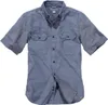 Carhartt s/s fort solid shirt S200, Farbe:denim blue Produktbild-Vorschau 1