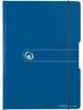 Herlitz Klemmbrettmappe 11217213 DIN A4 Polyfoam blau Produktbild-Vorschau 1