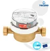 tecuro Wasserzähler mit Baulänge 110 mm, Q³ 2,5 m³/h, DN15, Produktbild-Vorschau 2