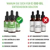 C-300 Öl | Pflanzensamenöl Tropfen  Omega 3-6-9 HOCHDOSIERT Produktbild-Vorschau 2