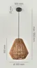 Závěsné svítidlo BOHO SIBU style závěsné svítidlo E27 Náhled obrázku produktu 8