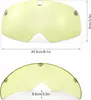 Abnehmbares magnetisches Visier fuer Fahrradhelm UV-Schutz Produktbild-Vorschau 8