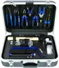 An open tool case with various tools neatly arranged inside. Produktbild-Vorschau