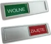 Szyld przesuwny CombiCraft z "Wolne-Zajęte" w kolorze Podgląd zdjęcia produktu 1