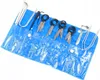 A set of car radio removal tools laid out on a blue plastic case. Produktbild-Vorschau