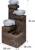 blumfeldt Fez solární fontána, LED, 34 x 76 x 36 cm Náhled obrázku produktu 8
