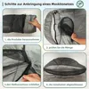 MRWIZMS Ultra, sacco a pelo, leggero, con zanzariera, Anteprima dell’immagine prodotto 3