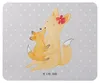 Mr. & Mrs. Panda Mauspad Fuchs Mama - Grau Pastell - Produktbild-Vorschau 1