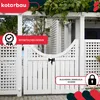 KOTARBAU® Catenaccio con lucchetto 150 mm catenaccio per Anteprima dell’immagine prodotto 2