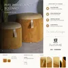 Súprava pufov s úložným priestorom BOLZANO, Ø 38 cm, Ø 32 Náhľad obrázku produktu 17