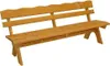 Gartenbank Sitzbank Holzbank Kiefer B 200 x T 60 x H 82 cm Produktbild-Vorschau 2