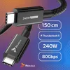 REAGLE THUNDERBOLT 5 USB-C PD 240W 16K 80 Gbps USB4 Kabel, Produktbild-Vorschau 3