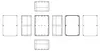 ABS Leergehäuse 263x182x95mm 85-261809G Produktbild-Vorschau 2