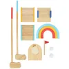 Ensemble de golf en bois Tooky Toy pour 2 personnes 13 Voir les images du produit 3