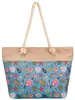 Dames strandtas, blauw, van stof, 50x36 cm Productafbeelding-voorbeeld 14