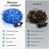 50M 400LEDs 8 modalità di luci fiabesche potenza, timer, Anteprima dell’immagine prodotto 12
