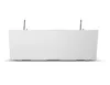 nabbi Kunststoff-Balkon-Pflanztopf DUC600W 58 cm – weiß Produktbild-Vorschau 4